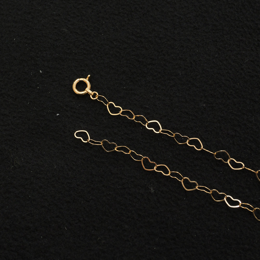 regular heart chain necklace
K18YG (18K yellow gold)