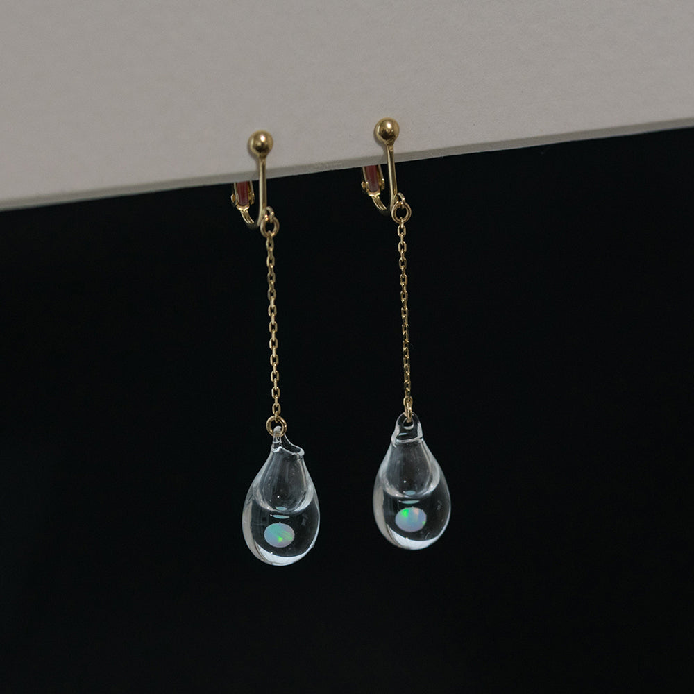 moon aroma earrings