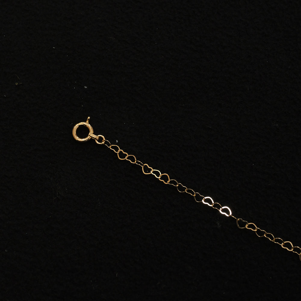 mini heart chain necklace
K18YG (18K yellow gold)