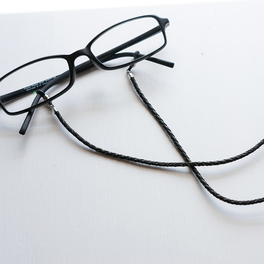 leather glass cord