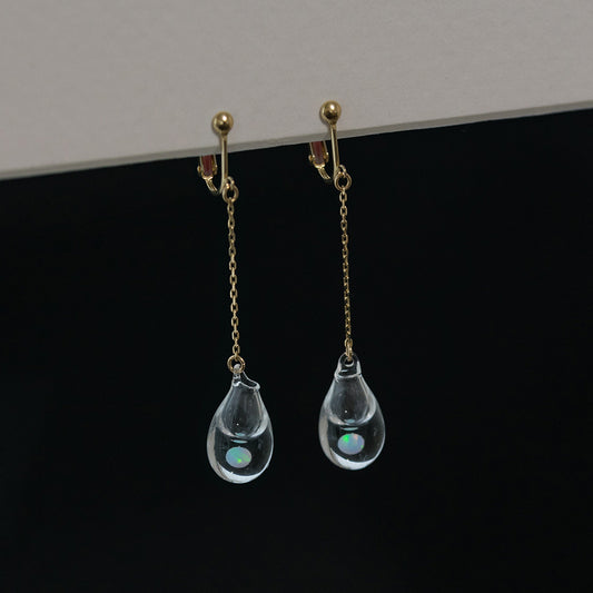 moon aroma earrings