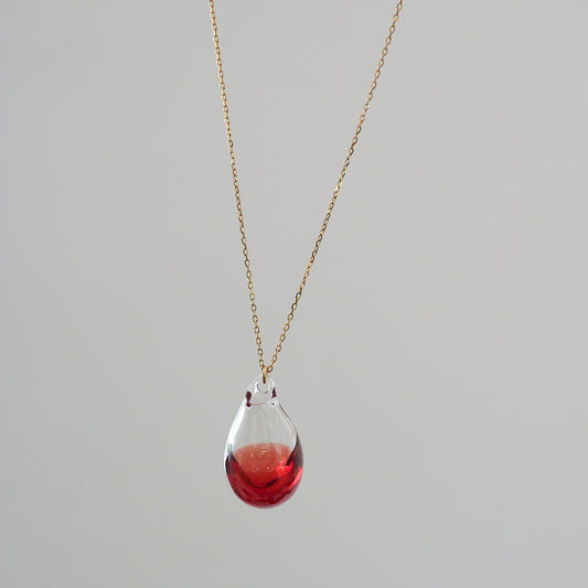 Drop aroma necklace long