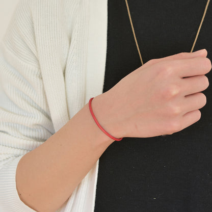 Smart leather bracelet (single)