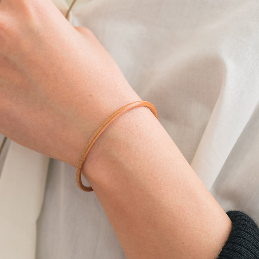 Smart leather bracelet (single)