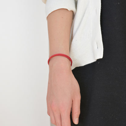 Smart leather bracelet (double)