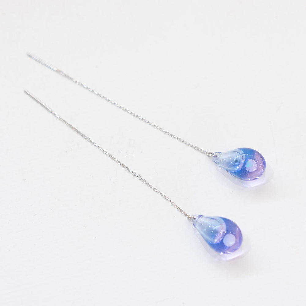 Yunagi Moon Aroma Earrings Chain Type